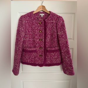 Stunning Tweed Fringe J.Crew Jacket! EUC!